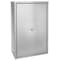 Omnimed Dbl Door Large SS Narcotic Cabinet (24"HX16"WX8"D) 181681 - alternate 1